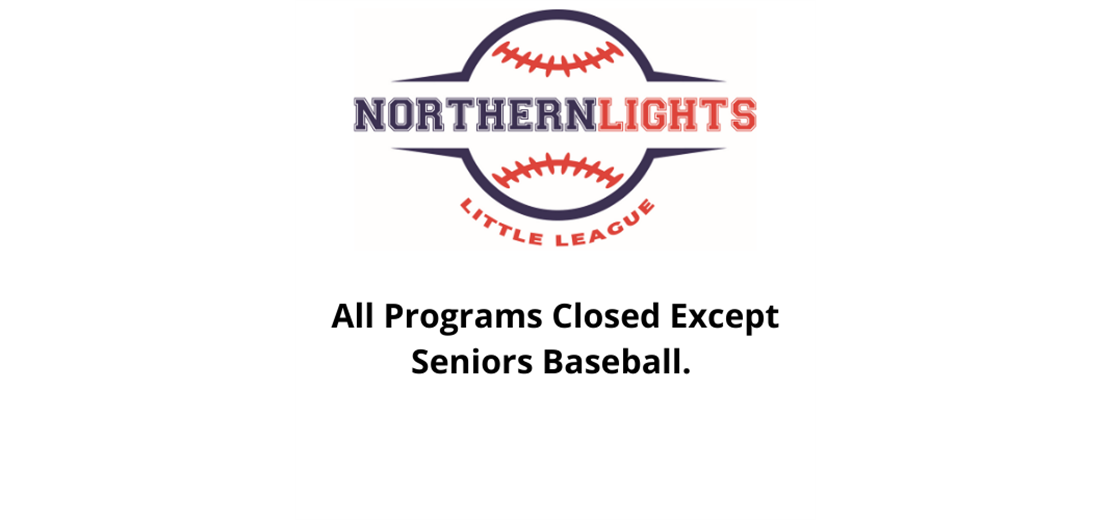 All Programs Closed Except Seniors Baseball
